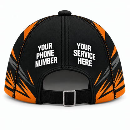 HMN012 personalized cap back product mockup