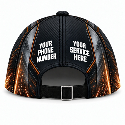 HMN014 personalized cap back product mockup