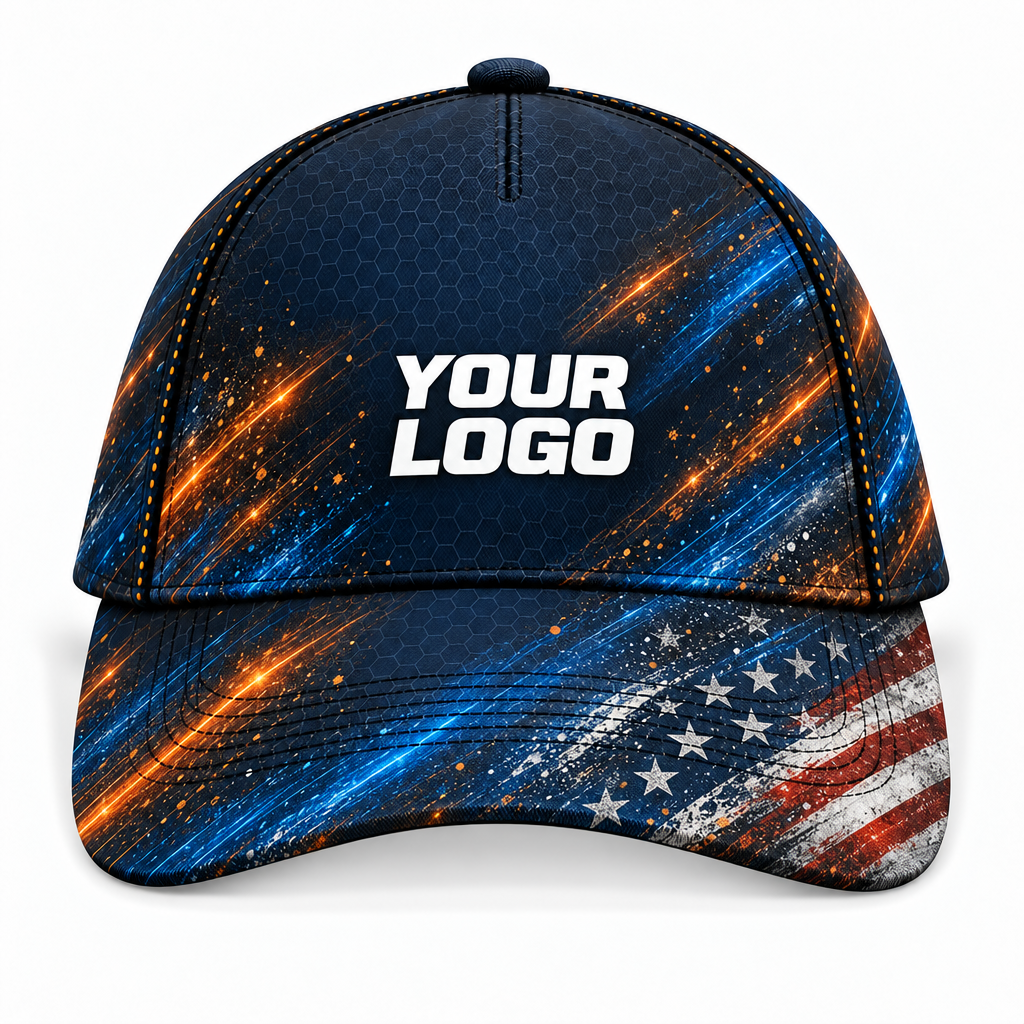 HMN015 personalized cap front product mockup