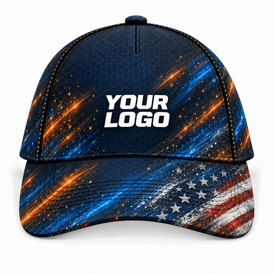 HMN015 personalized cap front product mockup