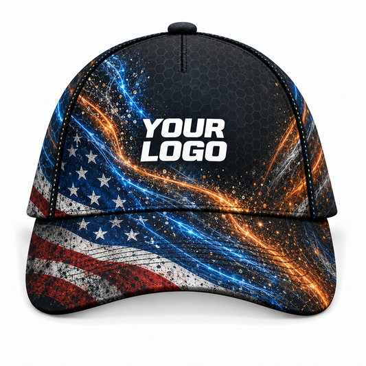 HMN016 personalized cap front product mockup