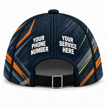 HMN018 personalized cap back product mockup