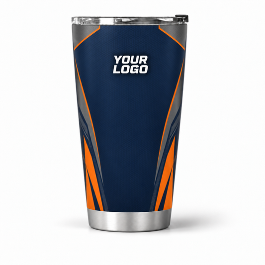 HMN019 personalized tumbler 20oz front product mockup