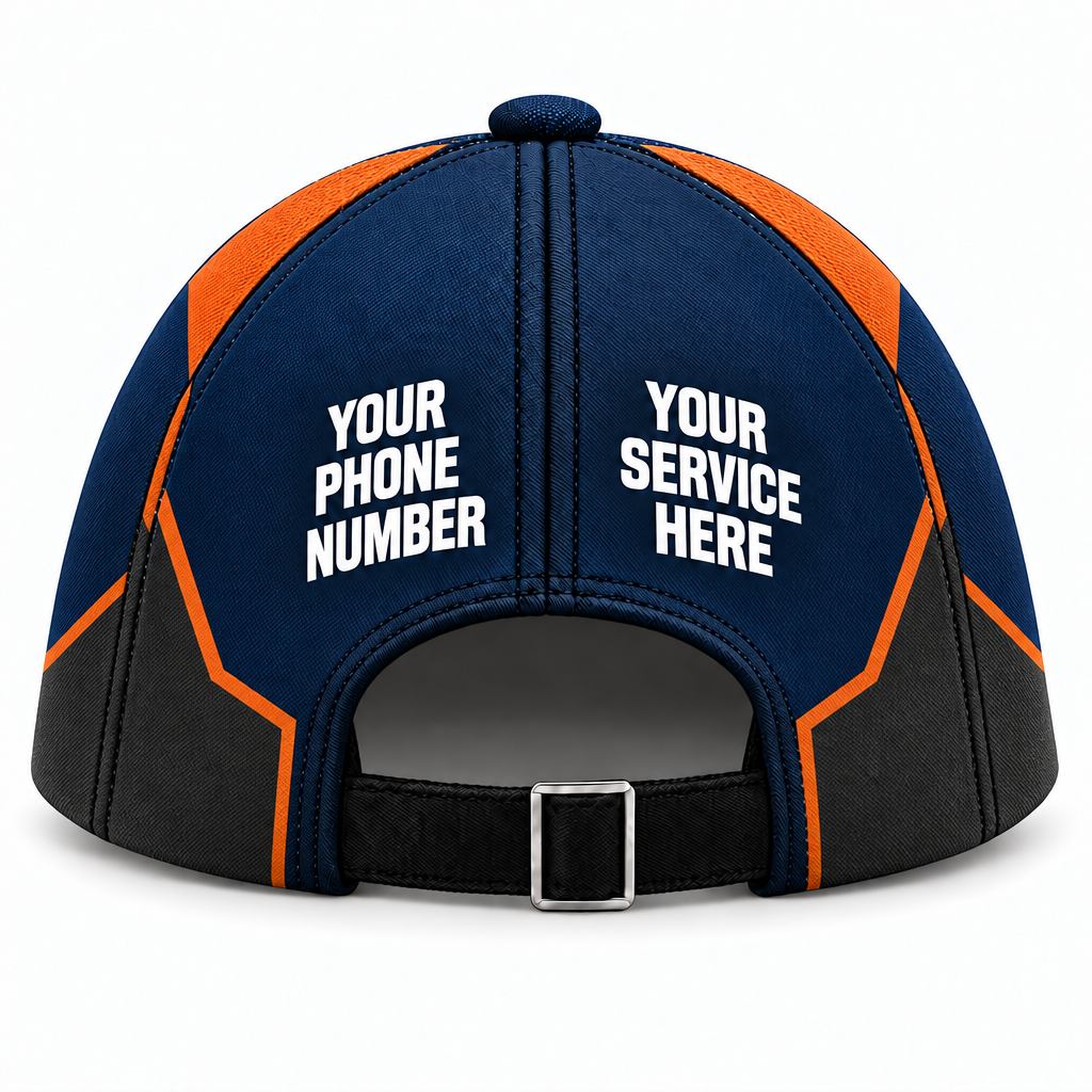 HMN020 personalized cap back product mockup