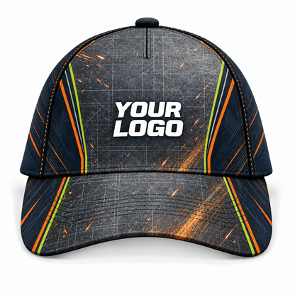 HMN022 personalized cap front product mockup