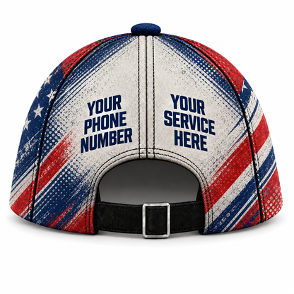 HMN024 personalized cap back product mockup