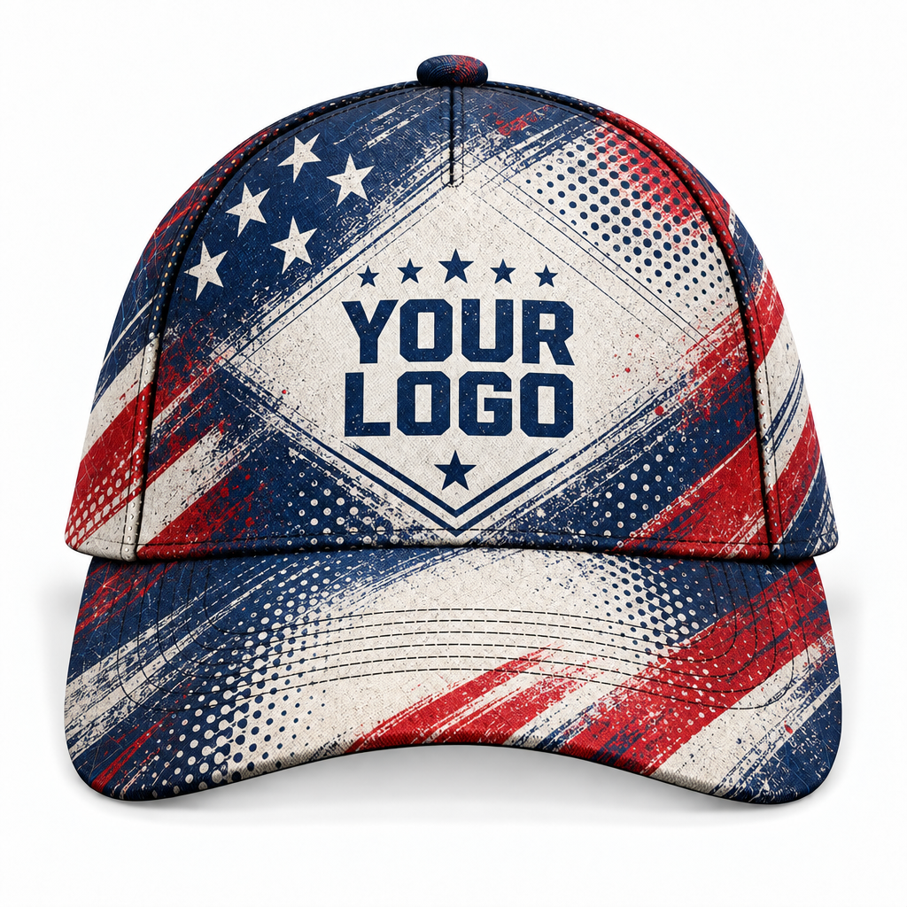 HMN024 personalized cap front product mockup