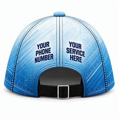 HMN026 personalized cap back product mockup