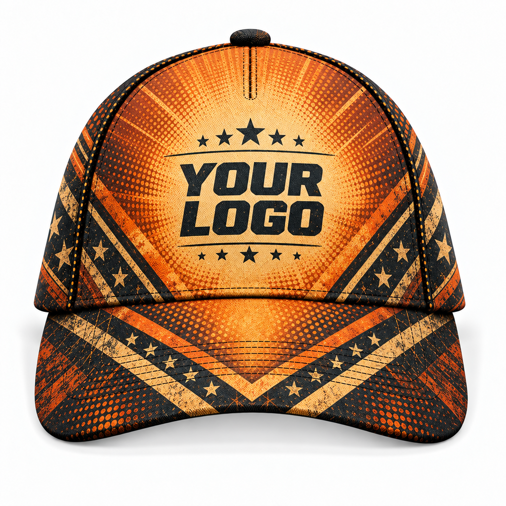 HMN027 personalized cap front product mockup