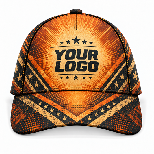 HMN027 personalized cap front product mockup