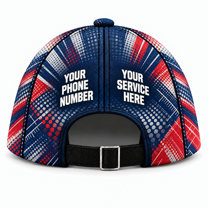 HMN028 personalized cap back product mockup