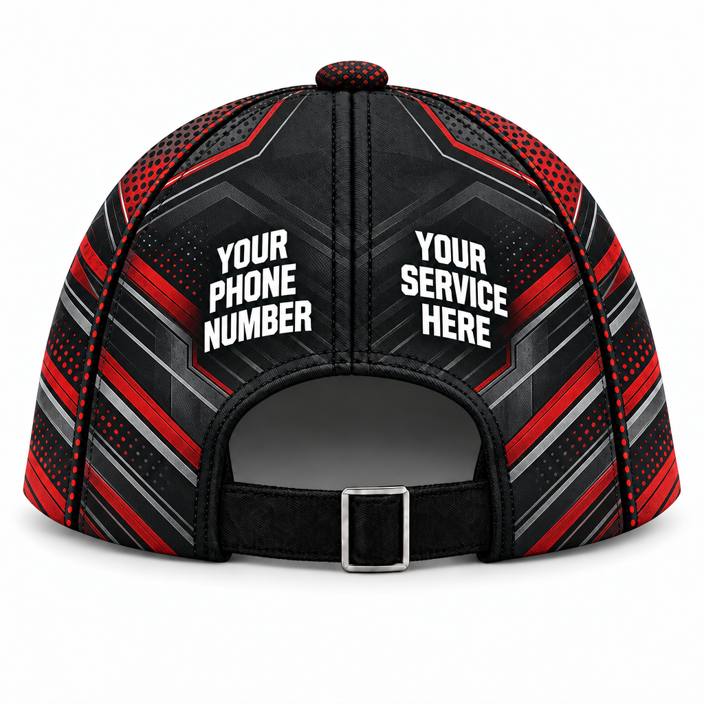 HMN029 personalized cap back product mockup