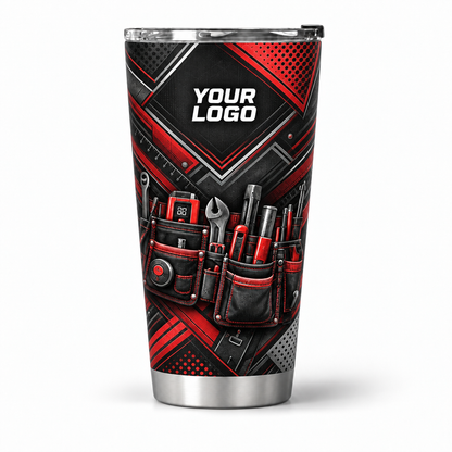 HMN029 personalized tumbler 20oz front product mockup