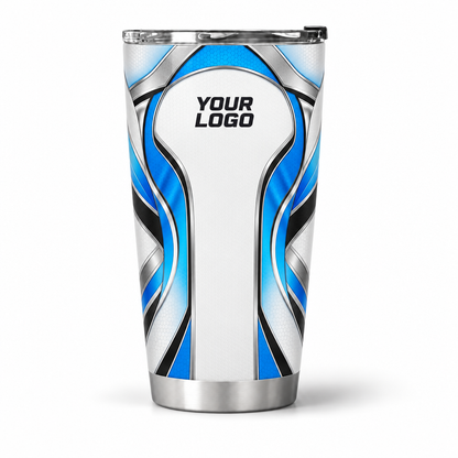 HTJS001 personalized tumbler 20oz front product mockup