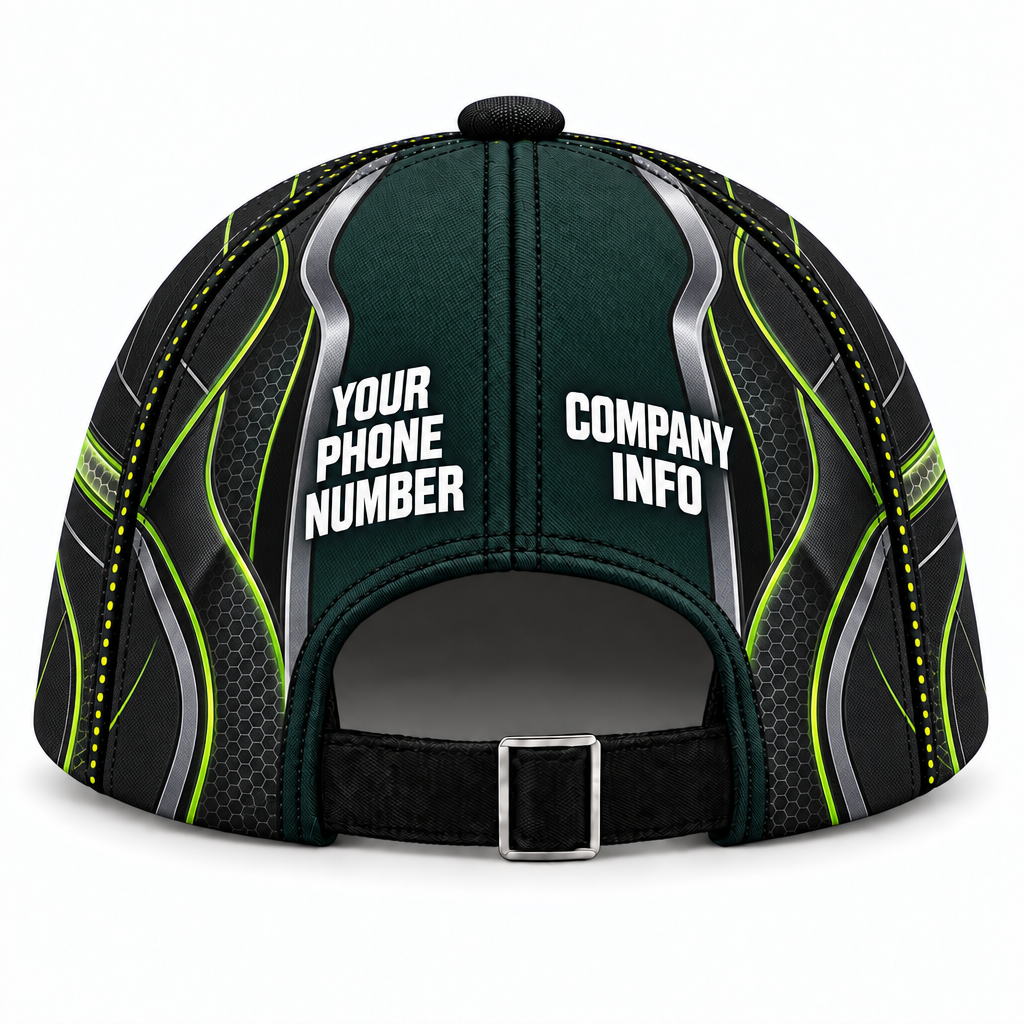 HTJS007 personalized cap back product mockup