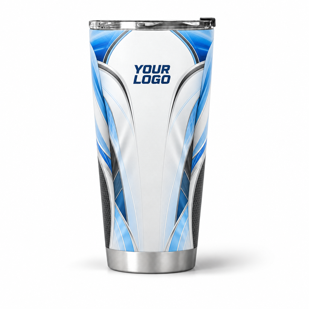 HTJS008 personalized tumbler 20oz front product mockup