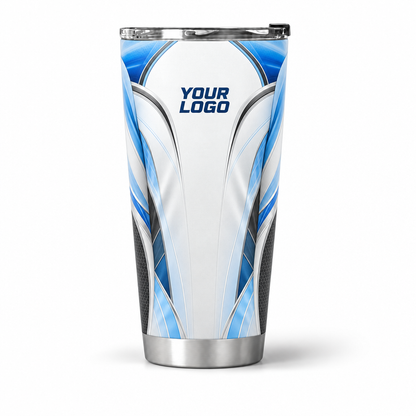 HTJS008 personalized tumbler 20oz front product mockup