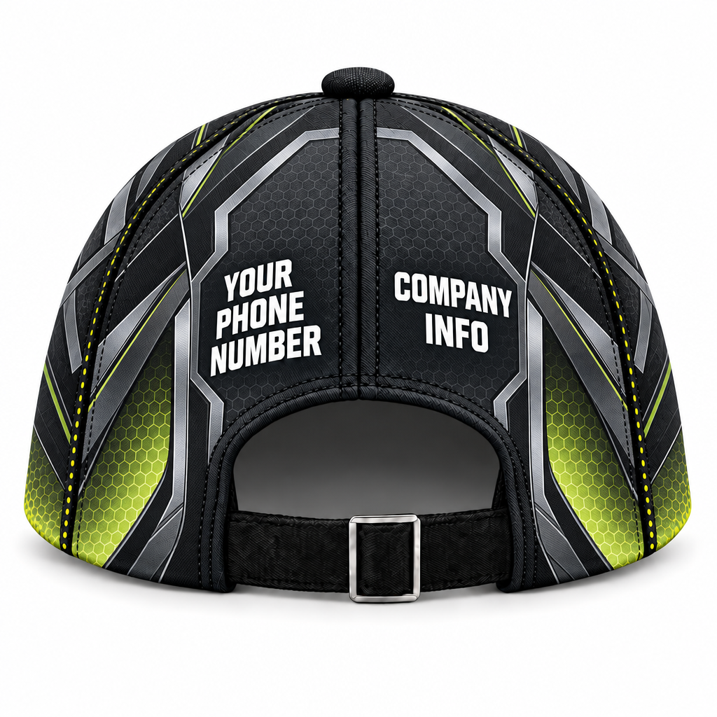 HTJS010 personalized cap back product mockup