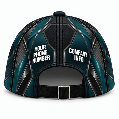HTJS011 personalized cap back product mockup