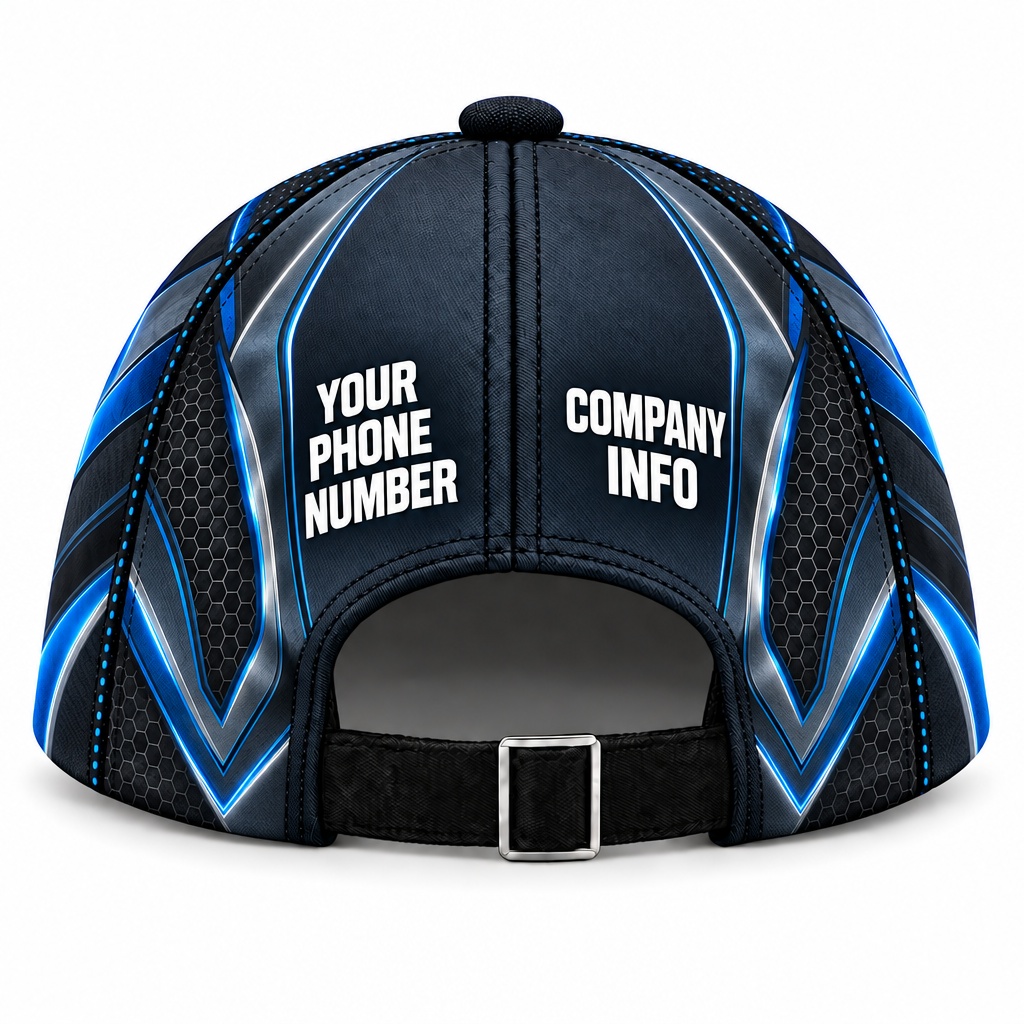 HTJS013 personalized cap back product mockup