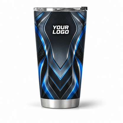 HTJS013 personalized tumbler 20oz front product mockup