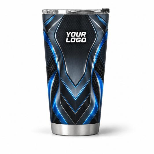 HTJS013 personalized tumbler 20oz front product mockup