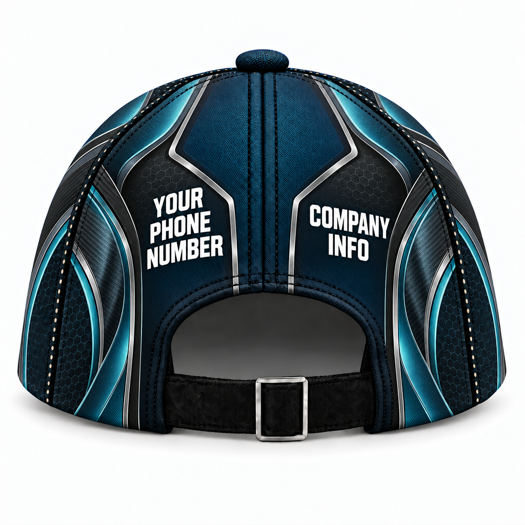 HTJS014 personalized cap back product mockup