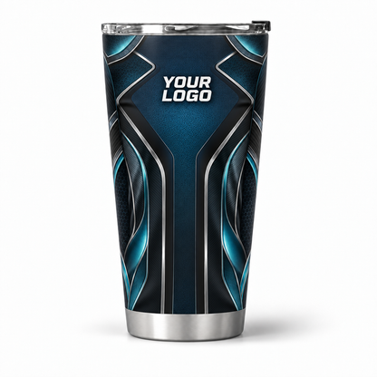 HTJS014 personalized tumbler 20oz front product mockup
