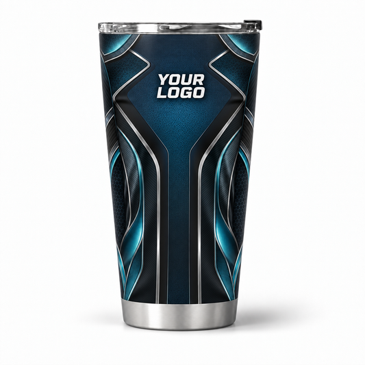 HTJS014 personalized tumbler 20oz front product mockup