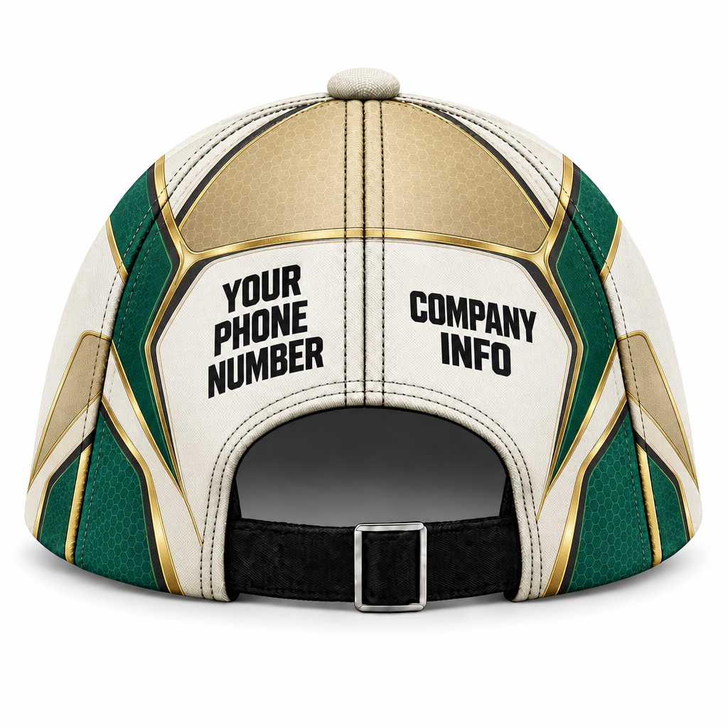HTJS015 personalized cap back product mockup