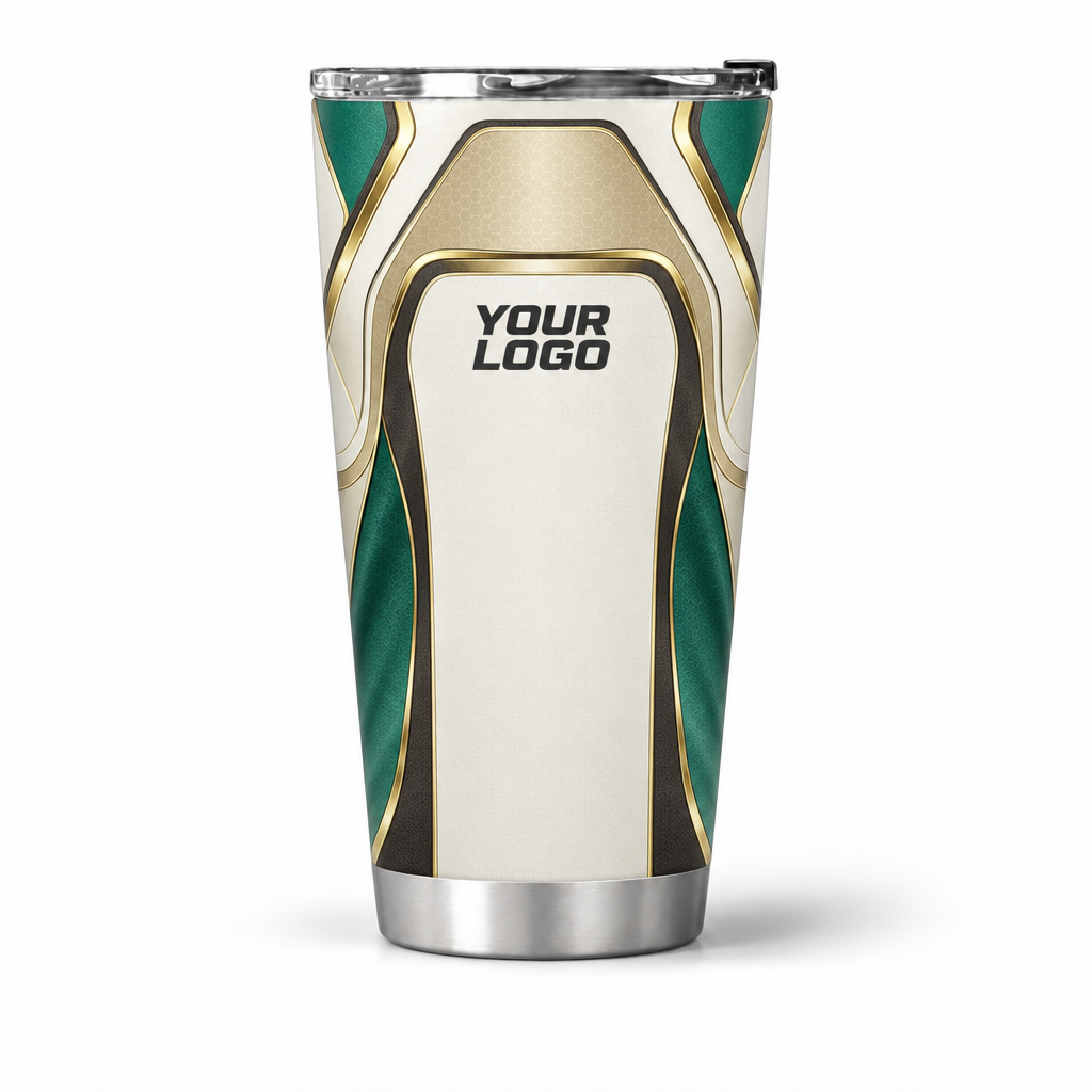 HTJS015 personalized tumbler 20oz front product mockup