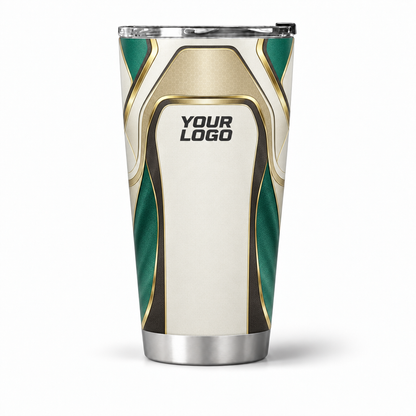 HTJS015 personalized tumbler 20oz front product mockup