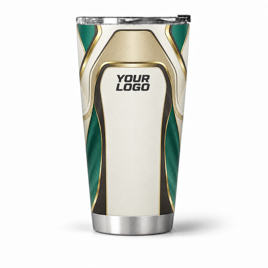 HTJS015 personalized tumbler 20oz front product mockup