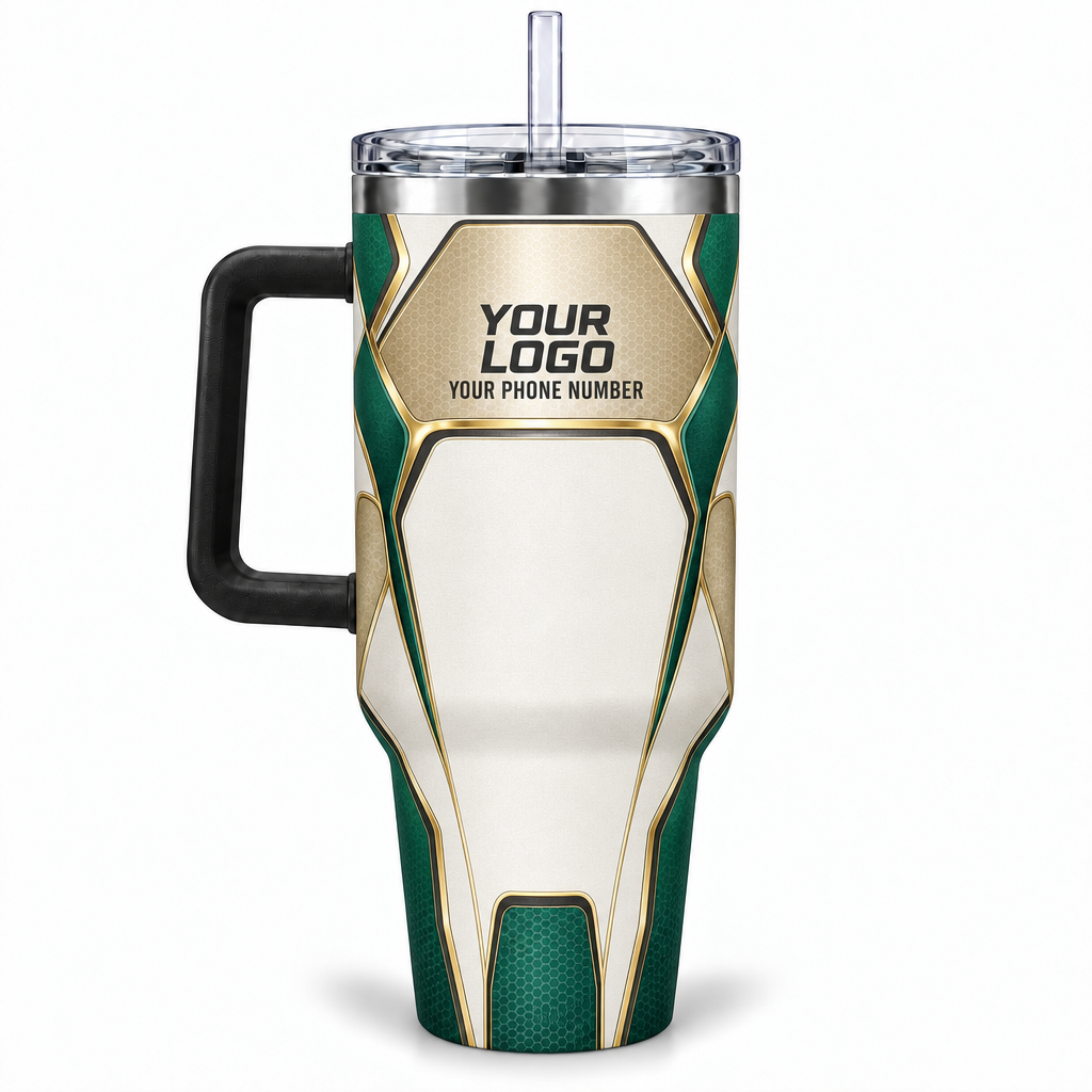 HTJS015 personalized tumbler 40oz back product mockup