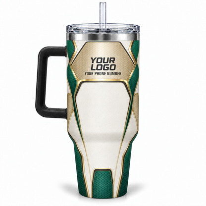 HTJS015 personalized tumbler 40oz back product mockup