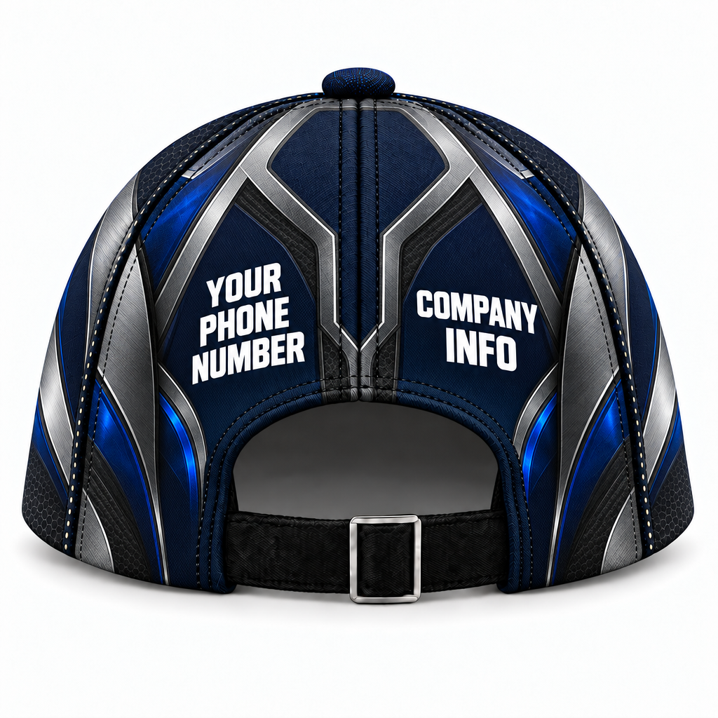 HTJS018 personalized cap back product mockup