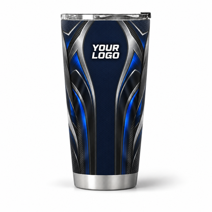 HTJS018 personalized tumbler 20oz front product mockup