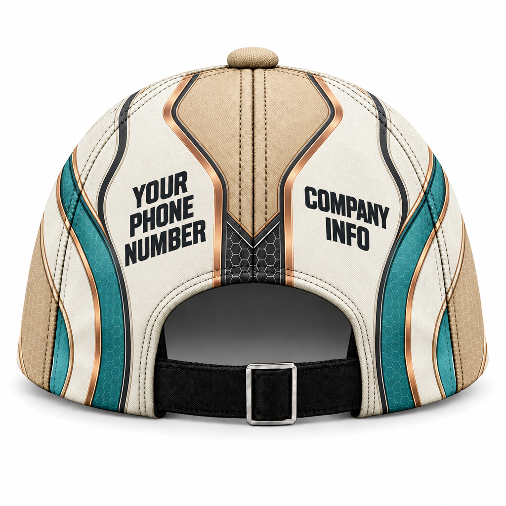 HTJS019 personalized cap back product mockup