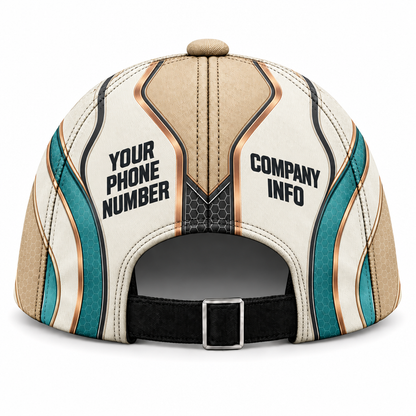 HTJS019 personalized cap back product mockup