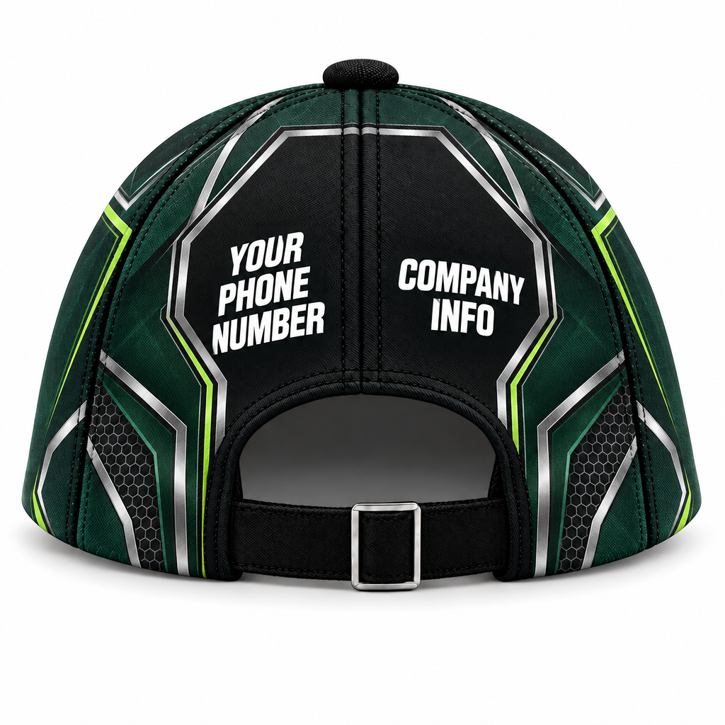 HTJS020 personalized cap back product mockup