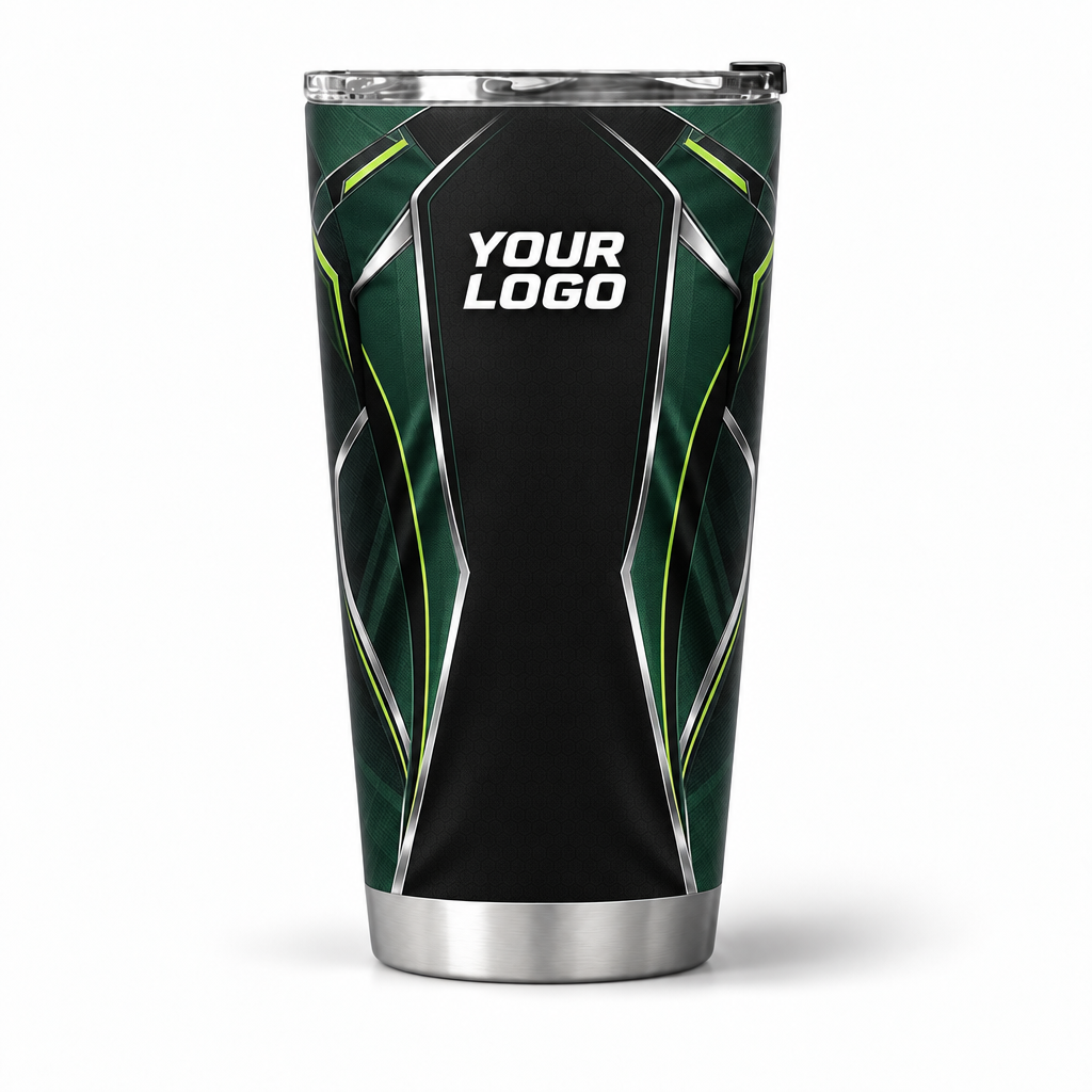 HTJS020 personalized tumbler 20oz front product mockup