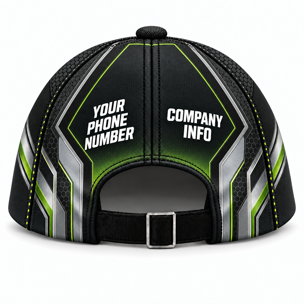 HTJS022 personalized cap back product mockup