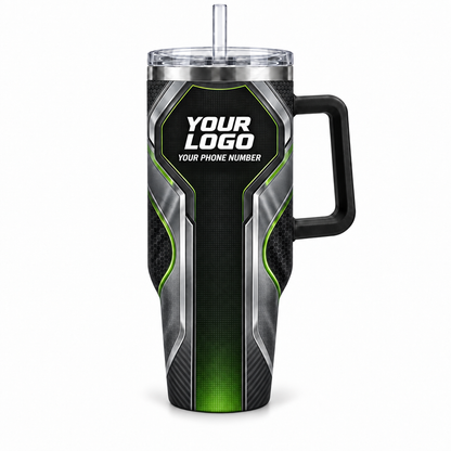 HTJS022 personalized tumbler 40oz front product mockup