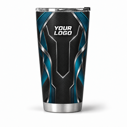 HTJS023 personalized tumbler 20oz front product mockup