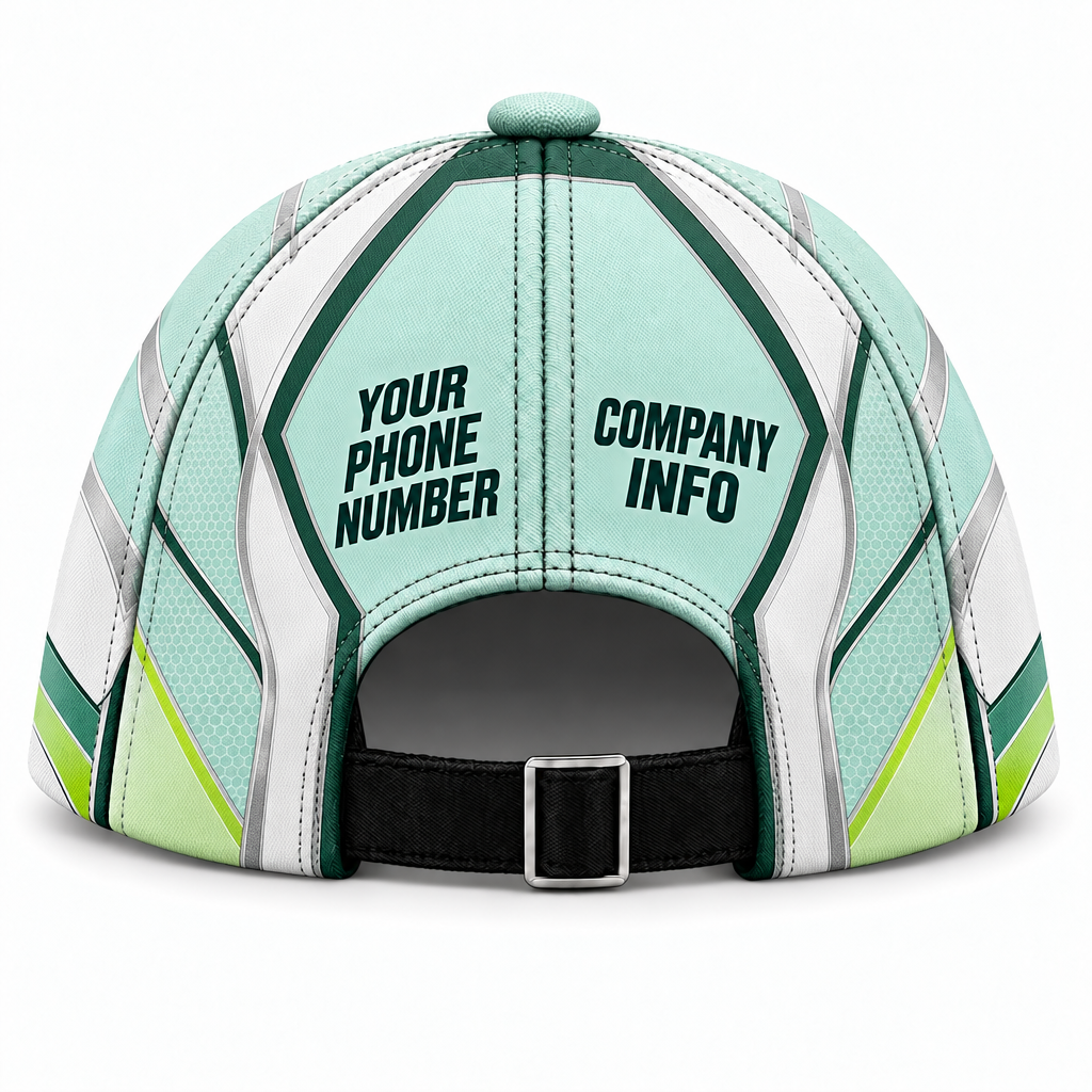 HTJS024 personalized cap back product mockup