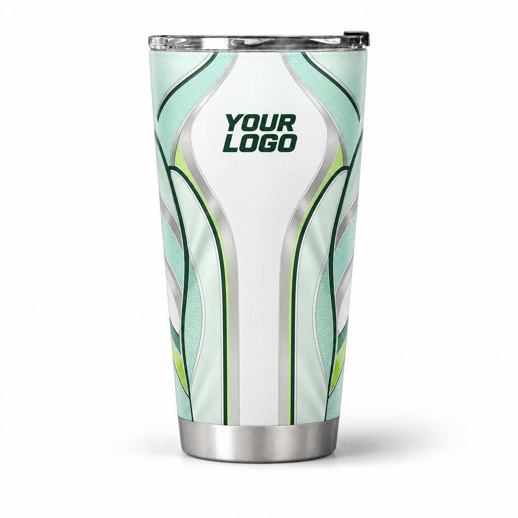 HTJS024 personalized tumbler 20oz front product mockup