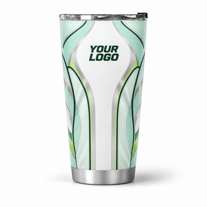 HTJS024 personalized tumbler 20oz front product mockup