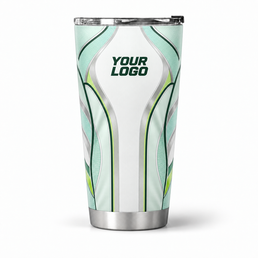 HTJS024 personalized tumbler 20oz front product mockup