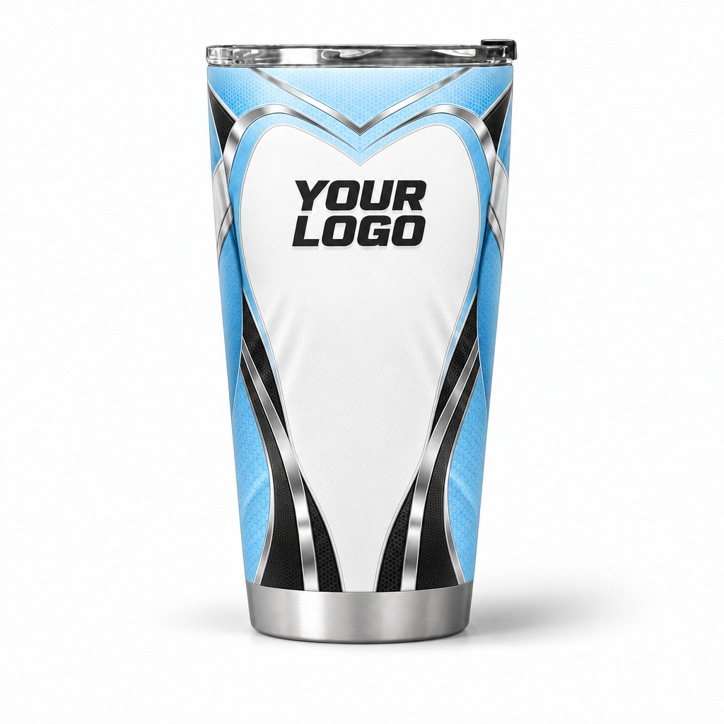 HTJS028 personalized tumbler 20oz front product mockup