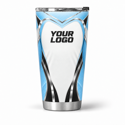 HTJS028 personalized tumbler 20oz front product mockup